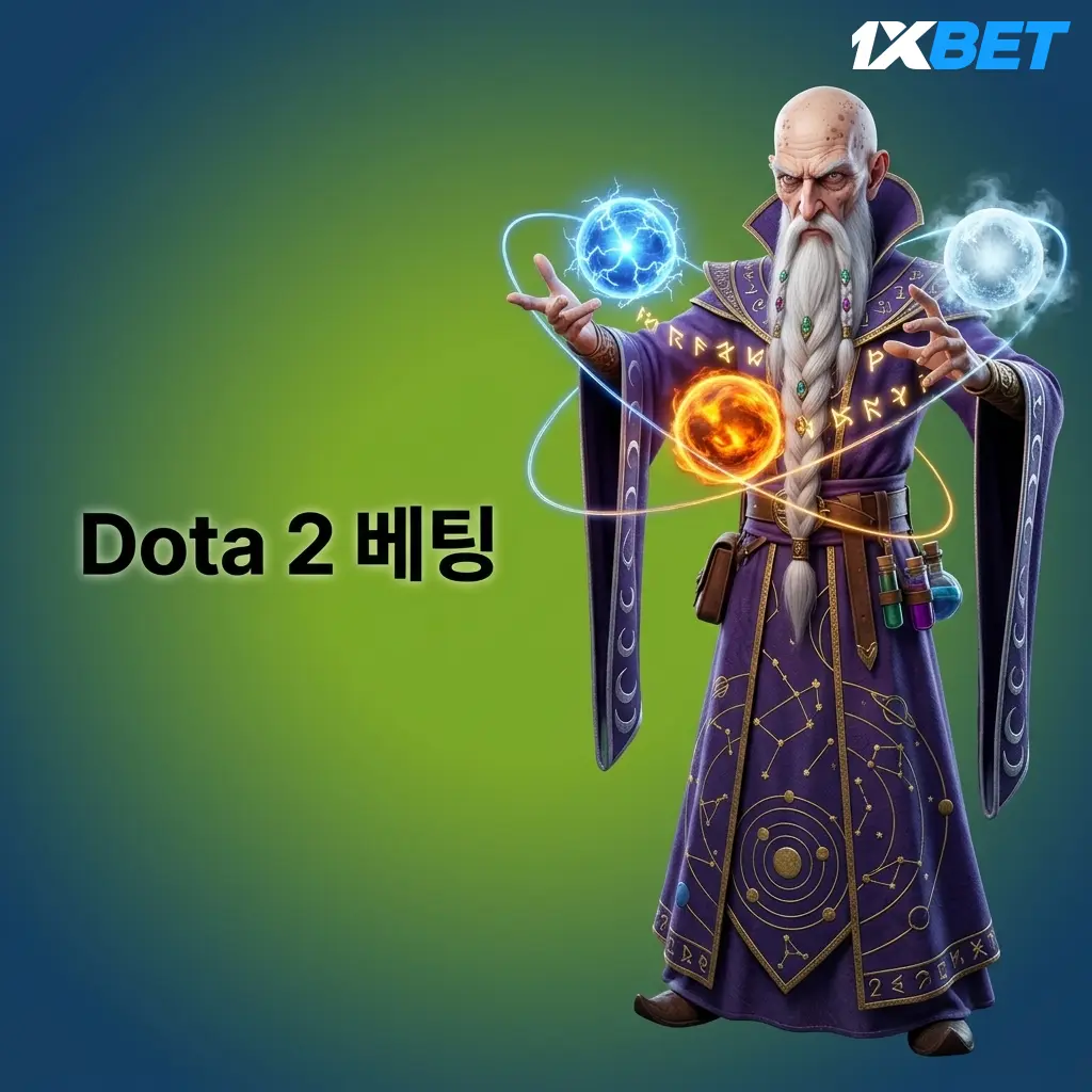 Dota 2 e스포츠 베팅 - 1xBet에서 The International 및 DPC 리그 주요 대회 베팅 마켓 제공