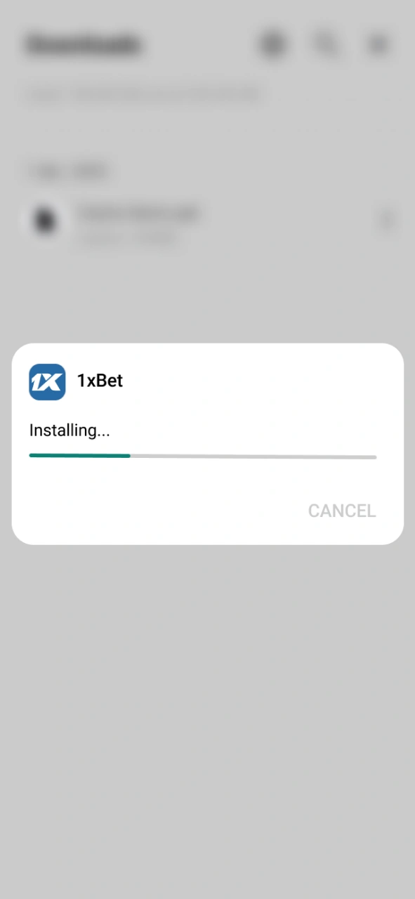 Download the latest version of the 1xBet app for Android.